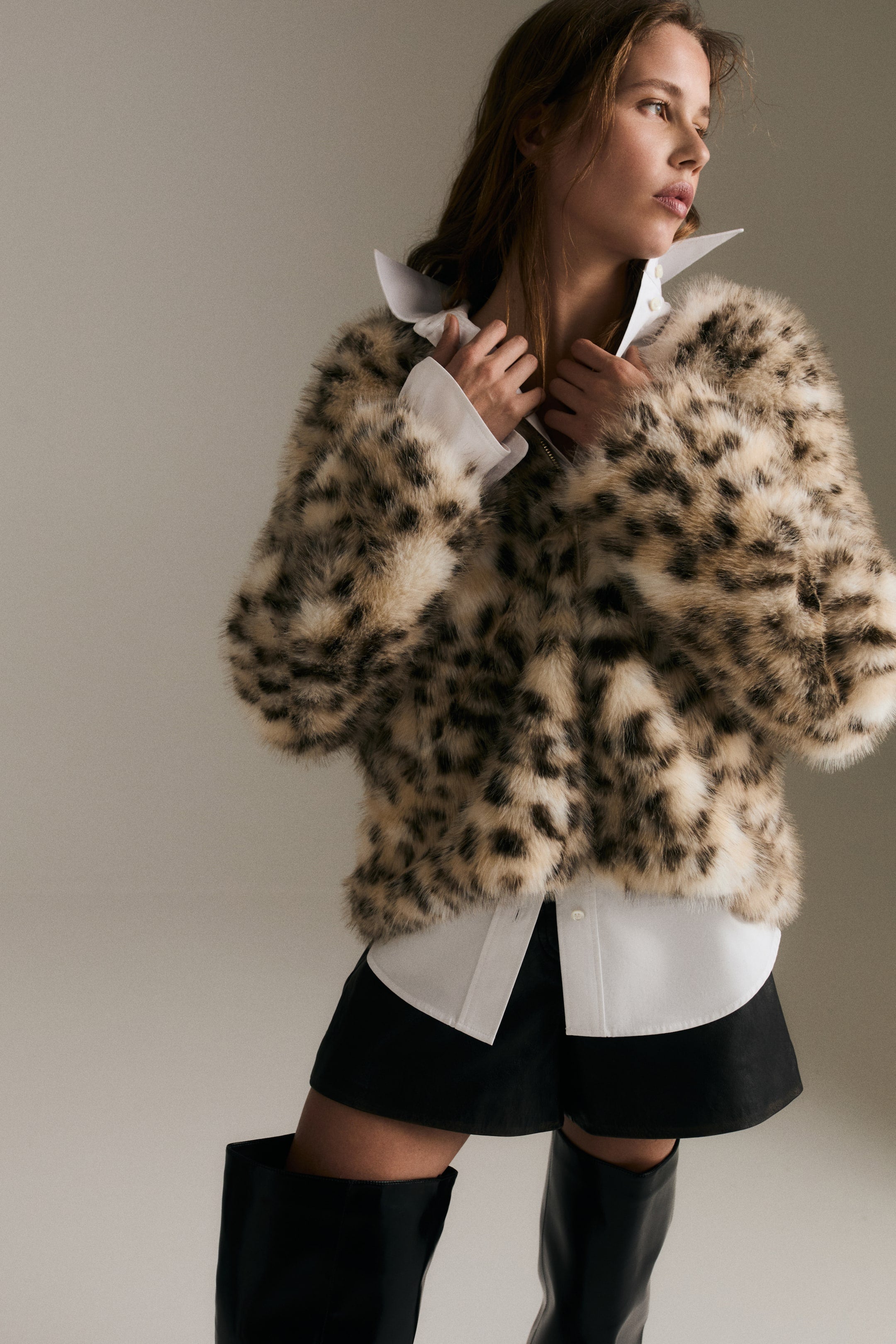 EVALYA ⎹ MANTEAU EN FOURRURE