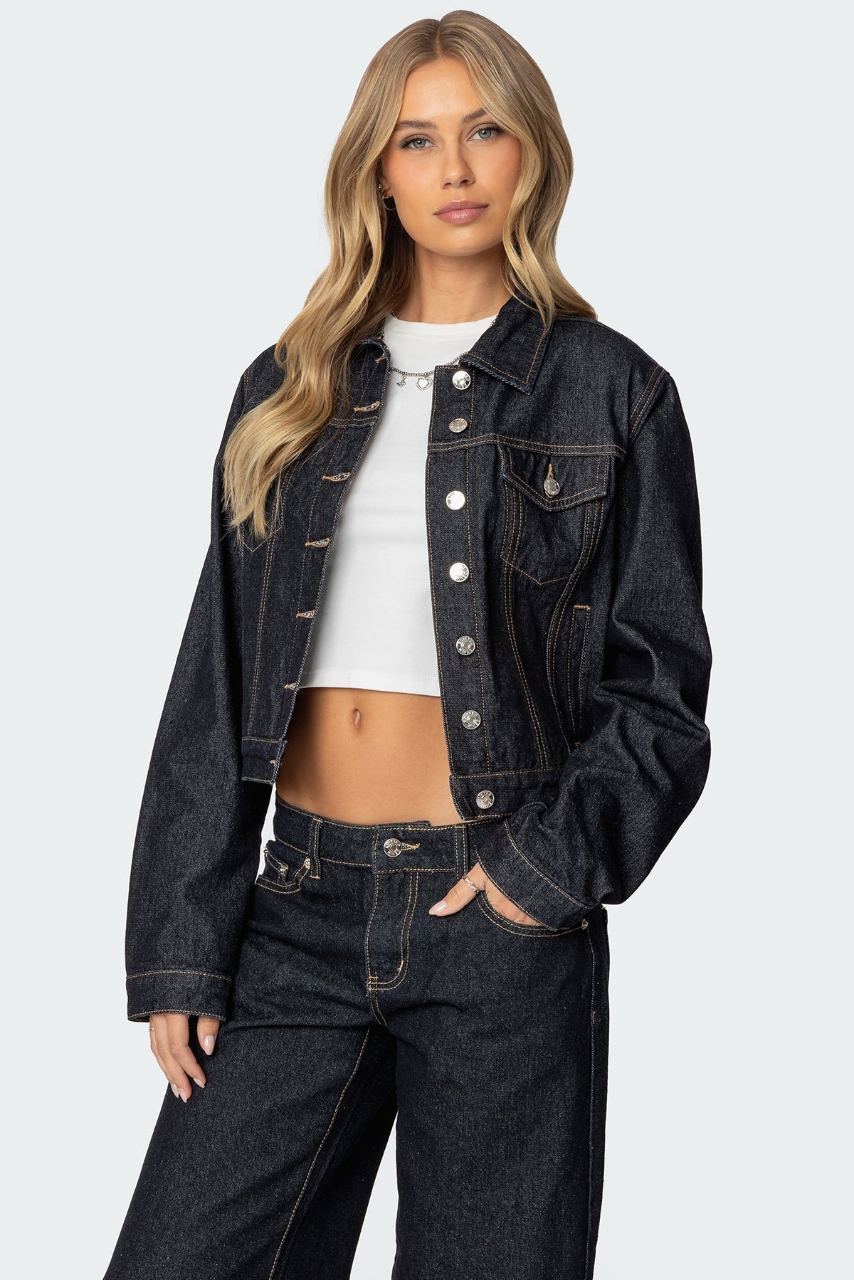 EVALYA ⎹ VESTE EN JEANS FASHION