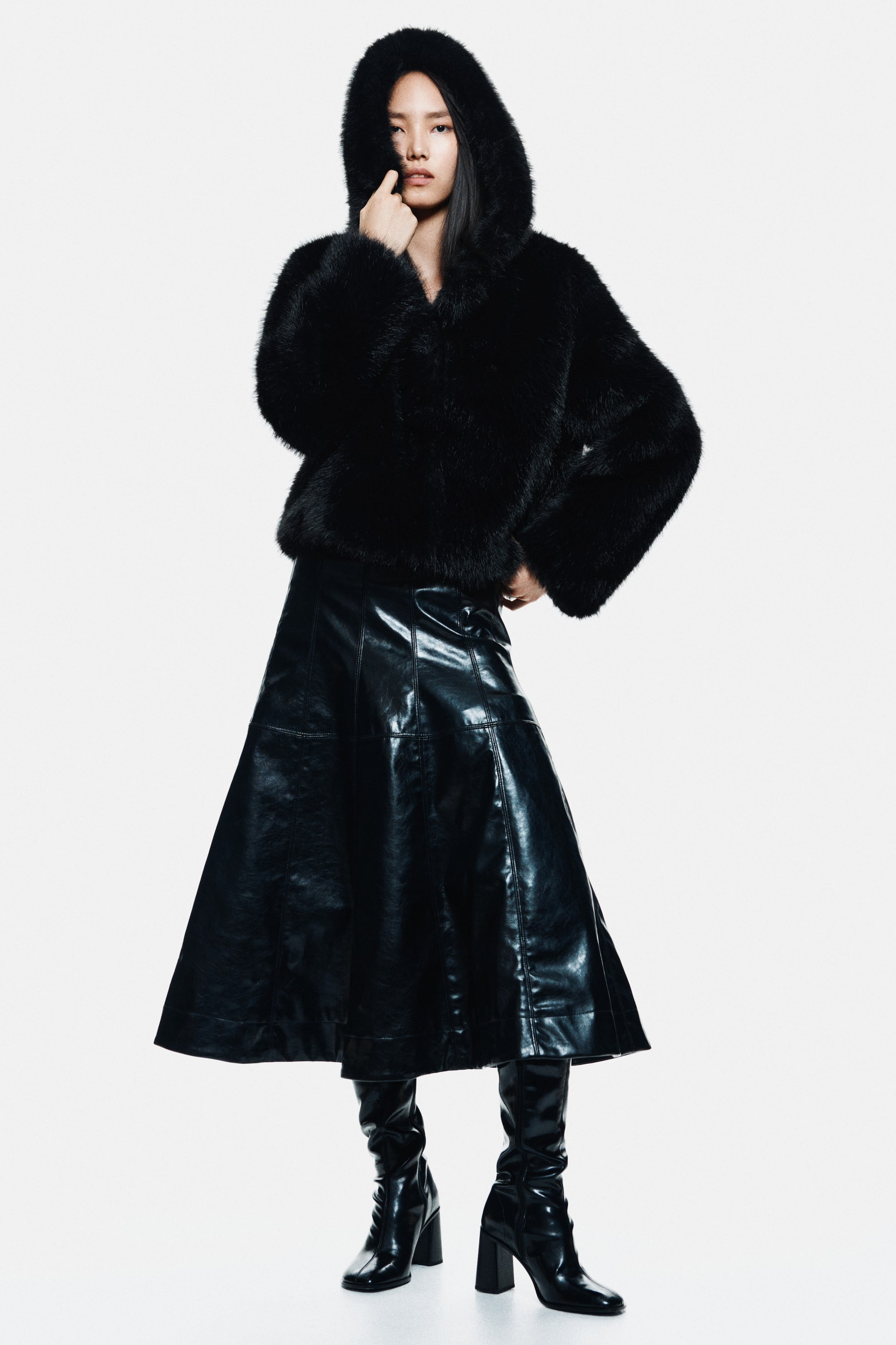 EVALYA ⎹ MANTEAU EN FOURRURE